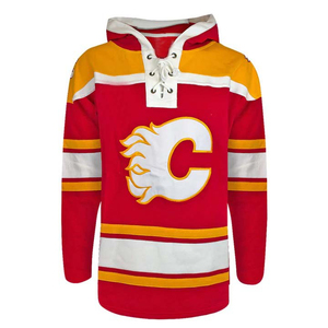 Unisex Ice Hockey Hoodies Custom Logo Premium Quality Polyester Cotton Blend Wholesale Supplier And OEM - Product Image 5