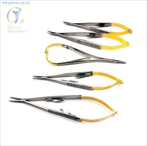 5 PCS Steel Dental Needle Holder Dentistry Forceps <b>Plier</b> Surgical Orthodontic Tweezers Instrument <b>Set</b> for Hospital - Product Image 6