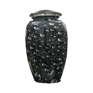 Urna Funeraria de Aluminio Costera Grande, Hecha a Mano, con Impresión Personalizada, al Mejor Precio, para Cenizas de Adultos, Exhibición de Cenizas, Artesanía Funeraria - Product Image 1
