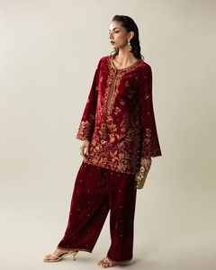 Salwar Kameez para Mujer, Diseño Elegante WS, Viscosa de Primera Calidad, Secado Rápido, Absorbe la Humedad, Sin Arrugas, Protección Solar para Fiestas - Product Image 6