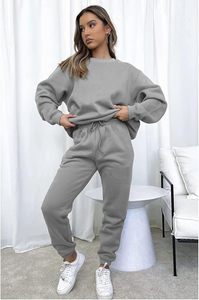 Ensemble de survêtement à capuche oversize pour femme en polaire premium, ensemble athleisure pour femme - Product Image 5