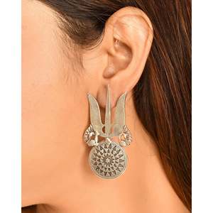 Boucles d'oreilles en argent Meera Jaipur Trishula Fashion - Product Image 1