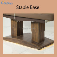 Équipement de salon et de spa multifonctionnel, table de beauté électrique réglable, table de soin du visage