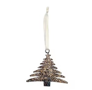 <b>Christmas</b> Hanging Metal Star Ornament Blue Glitter Decoration for <b>Tree</b> Home Party Holiday Decor Gift Piece Hanging Pendant - Product Image 2