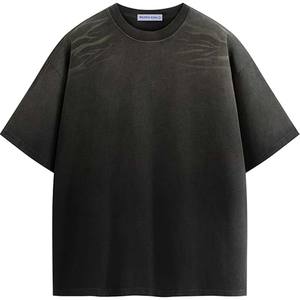 Camisetas de Hombre Nuevas a la Moda, 100% Algodón, Corte Holgado, Estilo Vintage, con Logotipo y Talla Personalizados - Product Image 1