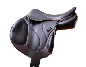 Silla de Montar Inglesa de Cuero de Alta Calidad, Hecha a Mano, Premium, Cómoda, Duradera y Ligera, para Equitación - Product Image 1