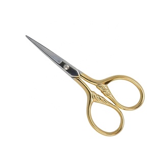 Ciseaux à cuticules pour soins de beauté, revêtement en titane bleu, lames aiguisées de 3,5 pouces, ciseaux à ongles élégants avec emballage personnalisé - Product Image 5