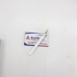 Pince à épiler d'extension de cils en acier inoxydable de haute qualité en gros - Product Image 4