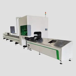 Tube and pipe high precision laser cutting machine steel laser cutting machines cnc fiber laser cutting machine 1500W