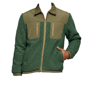 Veste de travail d'hiver pour homme SAFETECH, coupe-vent, avec doublure en laine, poches multifonctions, fermeture éclair, pour la construction - Product Image 5