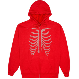 Luxury Rhinestone Hoodie Custom Logo Embroidery Printing Streetwear Pullover 2-Piece Winter for Wholesale Apparel Buyers - Product Image 1