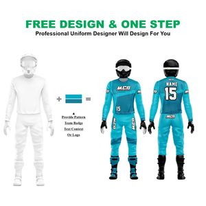 Ropa de Carreras de Motocross, BMX, MTB, Todoterreno, para ATV, de Tela Lujosa con Serigrafía de Silicona de la Mejor Calidad, Diseño Popular 2027 - Product Image 2