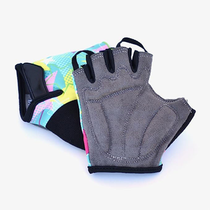 Gants de vélo sur mesure avec logo personnalisé, paume rembourrée en gel, matériau respirant pour équipes cyclistes, fournisseur en gros pour l'exportation - Product Image 5