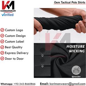 Camiseta Polo Táctica Profesional, Transpirable, Absorbente de Humedad, Ajuste Ajustable, Material Duradero para Uso en Exteriores - Product Image 4