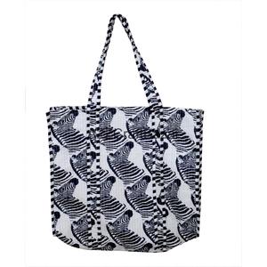 ผู้ส่งออกกระเป๋าผ้าฝ้ายแท้ 100% แบบเย็บติดกัน สำหรับสะพายไหล่ เหมาะสำหรับผู้หญิง ใช้สำหรับเดินทางและช้อปปิ้งในช่วงฤดูร้อน - Product Image 4