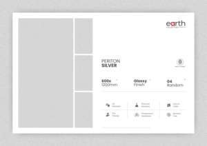 Azulejos de porcelana elegantes y brillantes de formato grande 600X1200 para pisos y paredes, ideales para el hogar moderno, la oficina y el interior comercial. - Product Image 3