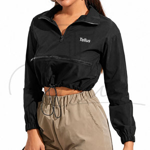 Chaquetas cortavientos para mujer, temporada de invierno, mejor calidad, diseño personalizado, chaqueta cortavientos elegante para mujer en venta - Product Image 1