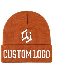 Gorro de Punto 100% Lana Estilo Otoño Invierno, Logotipo Personalizado Bordado, Diseño con Letras en el Borde, Talla Única, Patrón a Cuadros, Unisex - Product Image 5