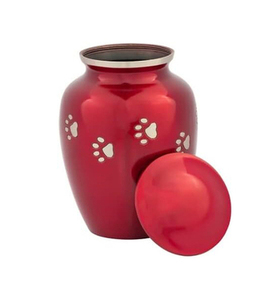 Decorative Stainless Steel Modern Eco-Friendly Pet Cremation Urns for Dog Ashes <b>Small</b> Funeral Supplies Wholesale - Product Image 1