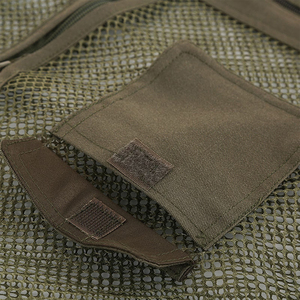 Chaleco de malla multibolsillos de alta calidad para hombre, transpirable, para pesca, fotografía y actividades al aire libre, con bolsillo con cremallera. - Product Image 5
