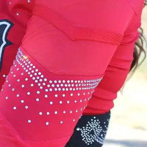 Traje de Majorette de Alta Calidad, Material Transpirable de Spandex/Poliéster, Diseño Elegante, Prenda Premium para Actuaciones en Escenario para Mujeres - Product Image 2