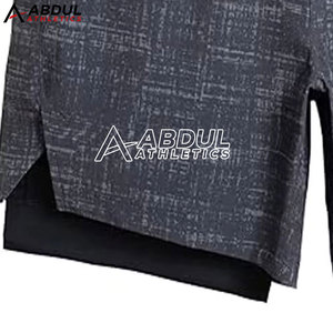 Pantalones cortos transpirables para hombre, diseñados para entrenamiento, sesiones de gimnasio y actividades de fitness al aire libre con tela suave. - Product Image 4