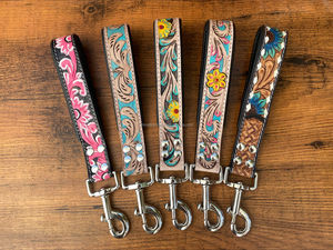 Fabricant de gros personnalisé usiné à la main en cuir laisse de circulation laisse de circulation laisse courte pour la formation de chien trafic poignée rembourrée - Product Image 3