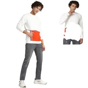 Femmes surdimensionné 100% coton goutte épaule col rond sweat personnalisé brodé à capuche bouffée impression motif 3D pour l'hiver - Product Image 2