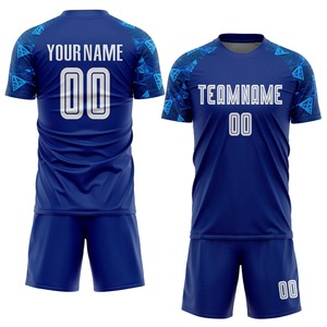 Ensemble de maillots de football personnalisés sublimés, uniforme de football à manches camouflage tigre noir, impression de nom, numéro, kit d'équipe - Product Image 1