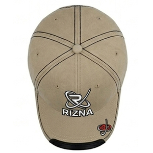 Gorra de Béisbol RIZNA de Mezclilla Twill, 6 Paneles, Ajustable, Unisex, Estilo Casual Vintage, Lavada, con Logotipo Bordado en 3D en el Panel Frontal, Azul, Algodón, Metal - Product Image 3