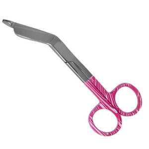 Ciseaux à pansements professionnels en acier inoxydable pour la coupe de pansements médicaux, adaptés aux soins de santé, aux traumatismes, aux urgences et à usage général - Product Image 1