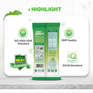 Lingettes de cuisine antibactériennes-Sans danger pour les peaux sensibles, matériau non tissé Spunlace, personnalisable pour le nettoyage de surface - Product Image 2