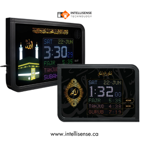 Alfajr Azan นาฬิกาสำหรับผนังที่มีความคมชัดและรีโมทคอนโทรลอเนกประสงค์ - Product Image 6