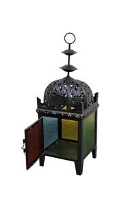 Tall Moroccan Lantern Wholesale Bulk MOQ Metal Floor <b>Candle</b> Holder for Indoor Outdoor Decor - Product Image 6