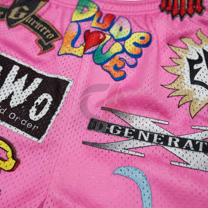 Shorts d'été pour hommes 2026 à imprimé intégral par sublimation, écologiques, 100 % polyester, légers, grandes tailles - Product Image 4