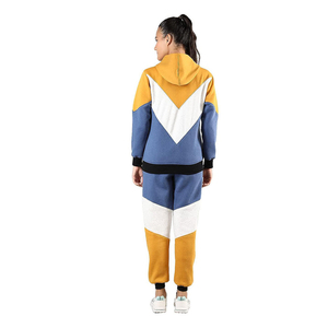 Plain Dyed Color Women <b>Tracksuit</b> Street Wear New Arrival Women Track Suit for Adult Custom Casual 100% Cotton Women <b>Tracksuit</b> - Product Image 2