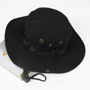 Chapeaux Bob d'été personnalisés pour hommes, chapeaux de pêcheur à large bord, respirants, en maille polyester, pour la pêche et la protection solaire - Product Image 6