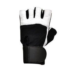 Guantes de Ciclismo de Medio Dedo de Cuero, Antideslizantes, Resistentes a los Impactos, Transpirables, para Verano, con Logotipo Personalizado - Product Image 4