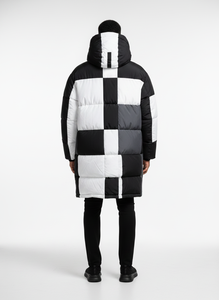 Wholesale OEM <b>Men's</b> Down <b>Jacket</b> Plus Size Custom <b>Reflective</b> Winter Women <b>Men</b> Puffer <b>Jacket</b> - Product Image 2