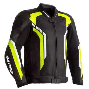 Veste en cuir véritable à la mode pour hommes, conception de logo personnalisé, meilleur prix fabriqué au Pakistan, quantité minimale de commande bas pour la conduite de moto été hiver - Product Image 1