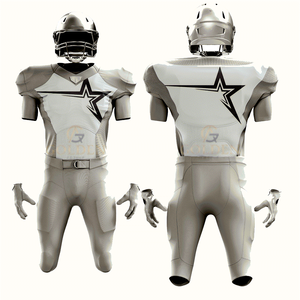 Uniforme de football américain sur mesure de qualité supérieure, meilleur tissu en polyester, uniforme de football américain pour hommes - Product Image 1