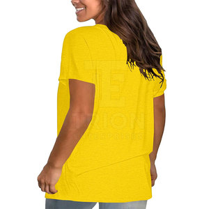 Camiseta Oversize Transpirable para Mujer, Estilo Urbano, Cómoda, Fabricada en Fábrica, Gran Venta - Product Image 3