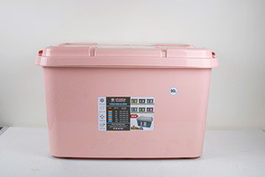 High-quality PP Plastic Storage Bins Tight-fitting Lids Reinforced <b>Corners</b> 90L Capacity Modern Design for Clothing Bathroom Food - Product Image 2