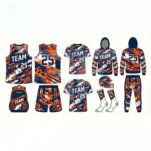 Uniforme de basket-ball respirant à manches courtes 100% polyester antibactérien de haute qualité avec design personnalisable - Product Image 4