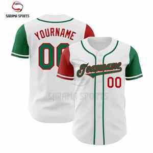 Camisetas de Béisbol para Hombre, Sublimadas, de Color Sólido, de Alta Venta, para Equipos Deportivos - Product Image 1