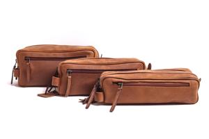 Wholesale Vintage Genuine Leather Toiletry <b>Bag</b> Men Custom Logo <b>Travel</b> <b>Cosmetic</b> <b>Bag</b> Leather Dopp Kit <b>Bag</b> LNTB-0039 - Product Image 4