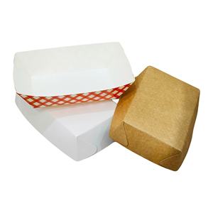 Plateau en carton ondulé personnalisé pour l'emballage alimentaire, fabriqué au Vietnam, en matériaux recyclés, avec logo personnalisé et impression offset - Product Image 4