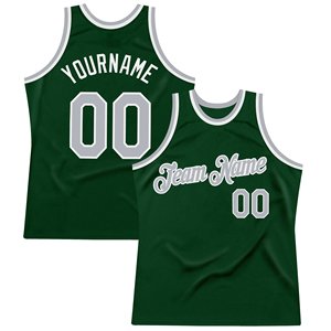 Camiseta de Baloncesto Verde Personalizada con Nombre del Equipo, Unisex, Malla Transpirable, Sublimada, para Todas las Temporadas - Product Image 1