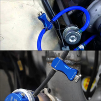 Manomètre de régulation de pression Turbo Boost en aluminium pour véhicule modifié, avec vanne de purge réglable pour essence
