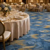 Tapis Axminster en laine ignifuge, tapis à motifs fantaisie pour hôtel, salle de banquet, lieu de mariage, théâtre, prix d'usine